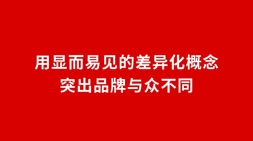 23品牌設計 | 用顯而易見的差異化概念突出品牌與眾不同